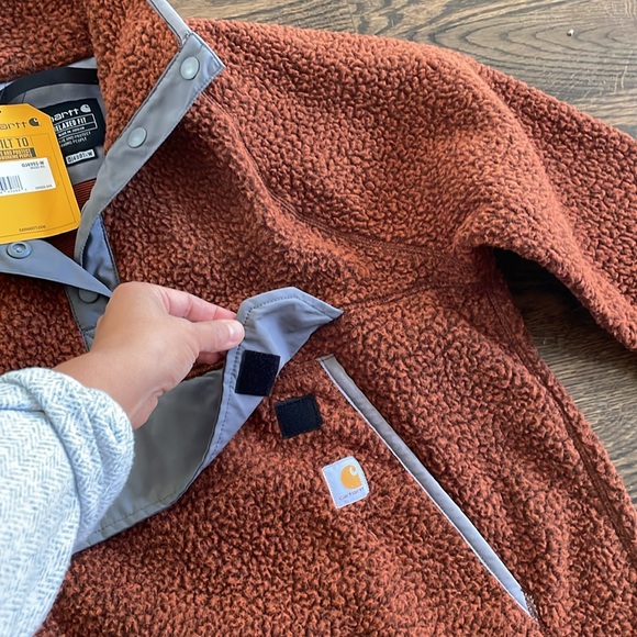 NWT Carhartt women’s fleece pullover - Picture 6 of 10